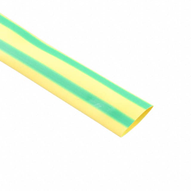 HSTT75-48-545 HEATSHRINK 3/4" X 4' GREEN/YLW