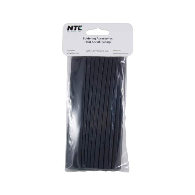 47-20806-BK H/S 1/2IN 6IN BLACK THIN