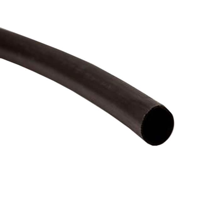 VTN-200-1/2-BLACK HEATSHRINK 1/2" X 100' BLACK