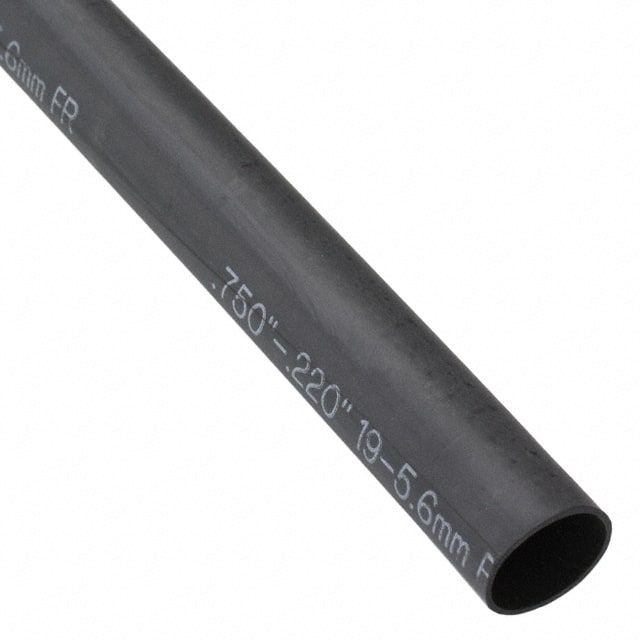 SST-48-07/FR/97 HEATSHRINK 3/4" X 4' BLACK