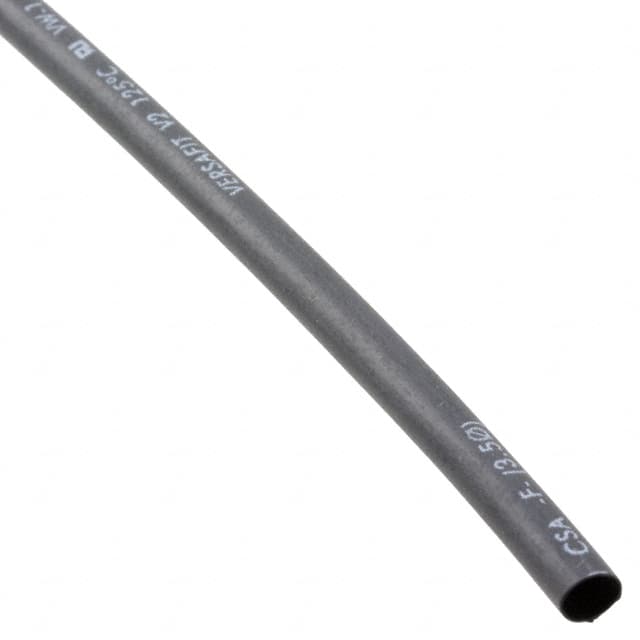 V2-3.5-0-SP-SM HEATSHRK BLK 0.161X0.5" 1=50PC