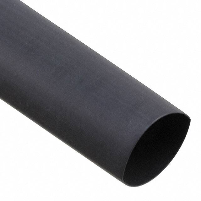 VFP-1/2-48"-BLACK-100 PCS HEATSHRINK 1/2 BK 48"