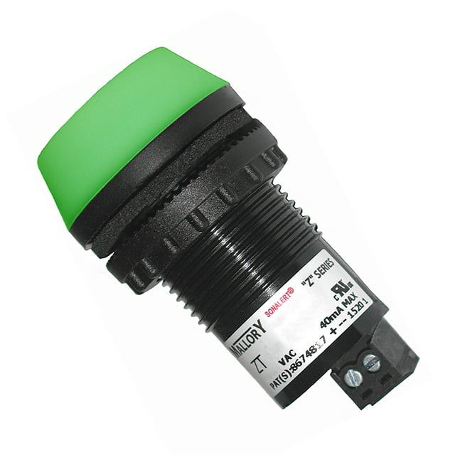 ZT120LACTG BUZZER PIEZO 30.74MM PNL MNT
