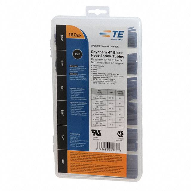 EE1126-000 CPGI-RNF-100-ASRT-4N-BLK