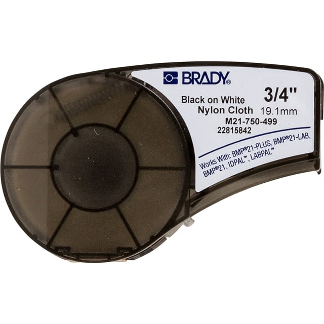 M21-750-499 LABEL 0.75" W X 16' L WHITE