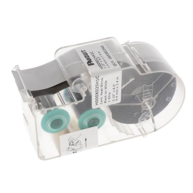 H000X025H1C LABEL HEAT SHRINKABLE CONTIN WHT