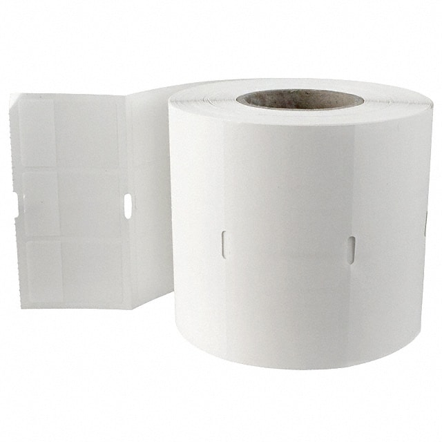 0800075 LABEL STANDARD 1" X 1.44" WHT