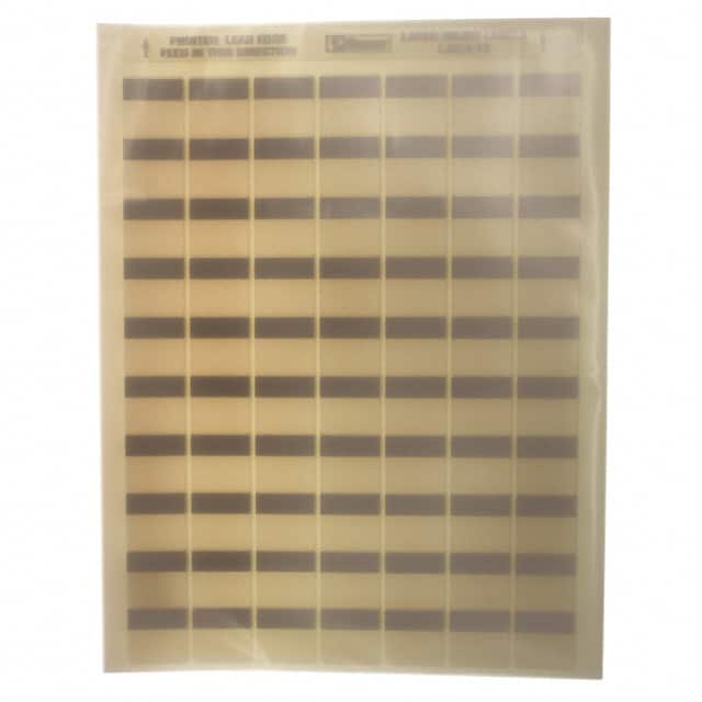 LJSL4-Y3-2.5 LABEL SELF LAMINATING 1"X1" WHT