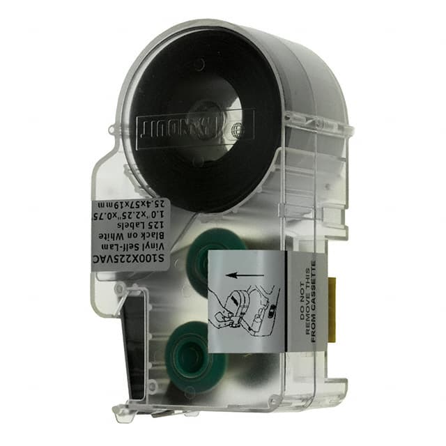 S100X225VAC LABEL SELF LAMINATNG 1X2.25" WHT