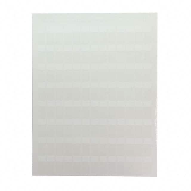 S050X125YAJ LABEL SELF LAMINATNG WHT 104/SHT