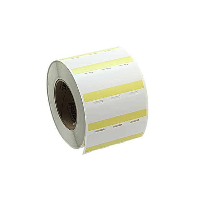 S100X150VITY LABEL SELF LAMINATNG 1"X1.5" YLW