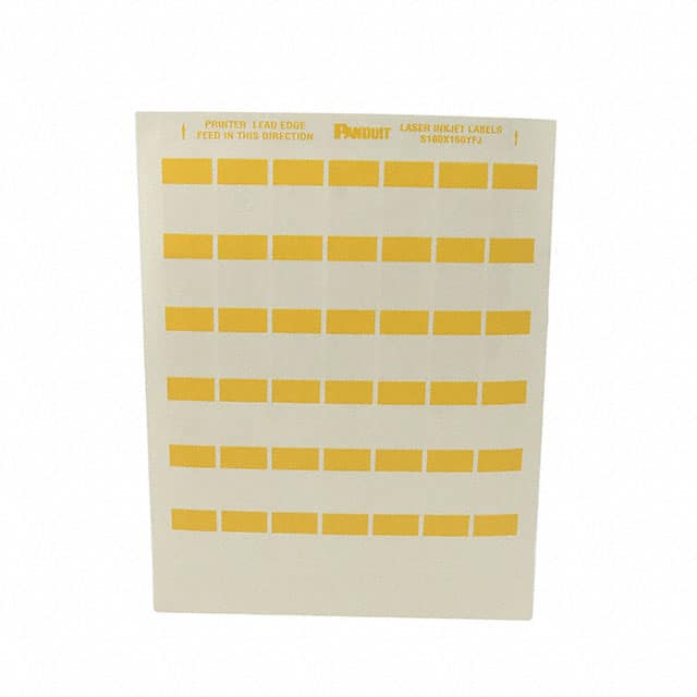 S100X150YFJ LABEL SELF LAMINATING ORG 42/SHT