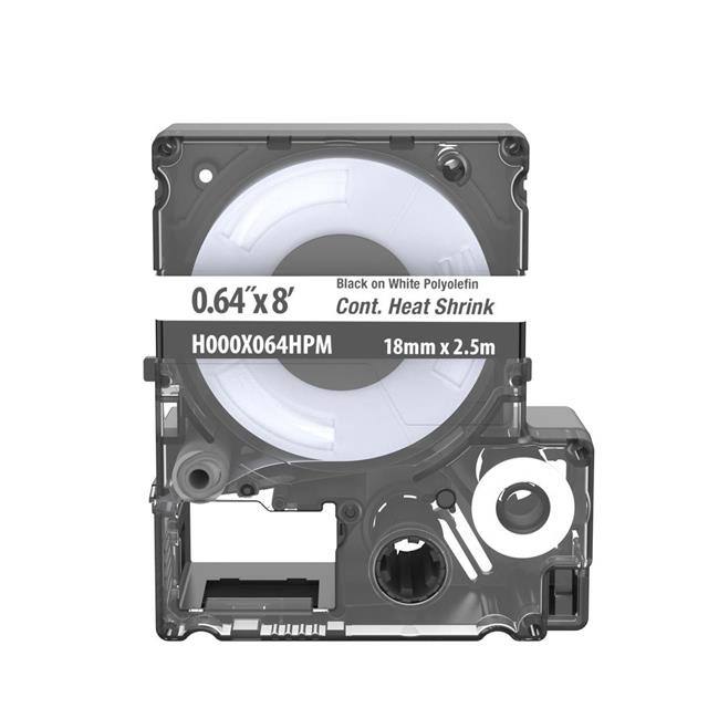 H000X064HPM CONT HS LABELS WH, 2:1 MILITARY-