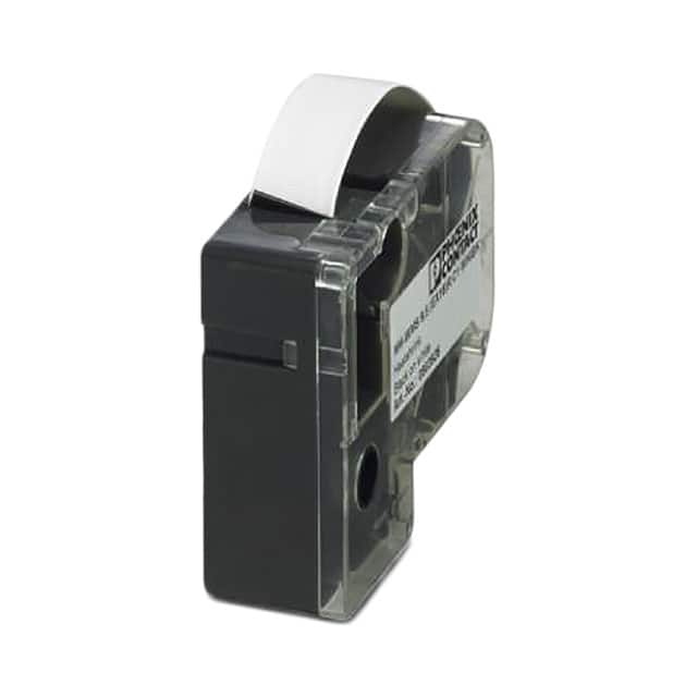 0803923 LABEL HEAT SHRINKABLE CONTIN WHT