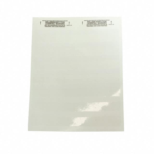 TAG51L-105 LABEL SELF LAMINATNG 1X0.75" WHT