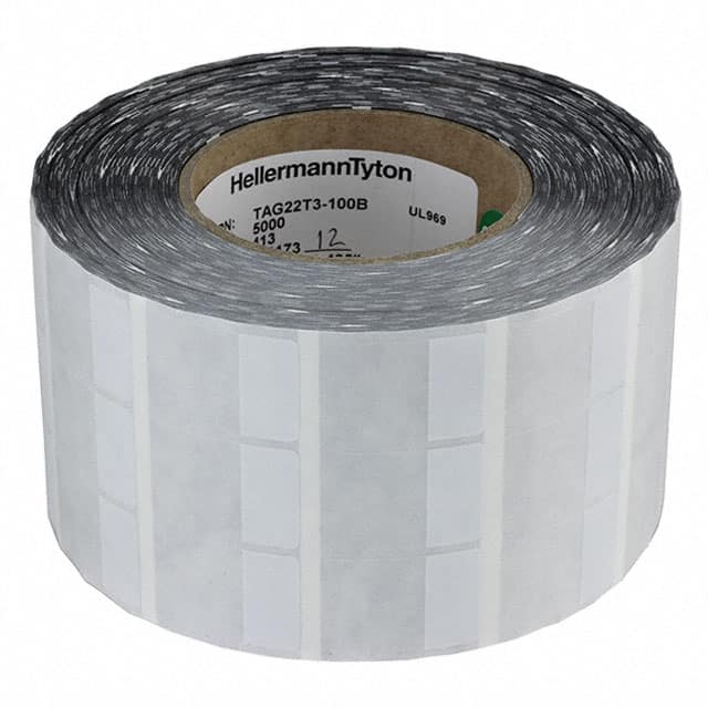 TAG22T3-100B LABEL SELF LAMINATNG 1X1.43" WHT