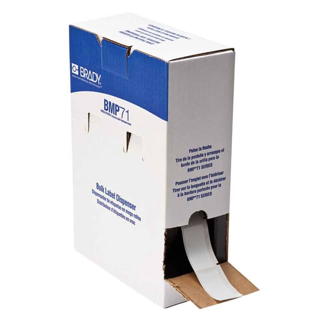 BM71-21-427 LABEL, 2.5" H X 1" W 1=1000PCS