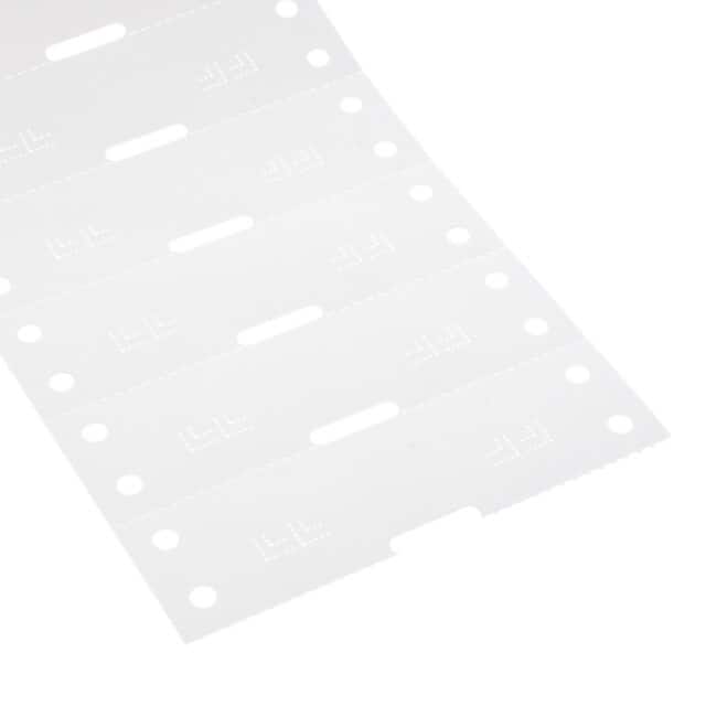 H050X025H1T LABEL HEAT SHRINKABLE WHITE
