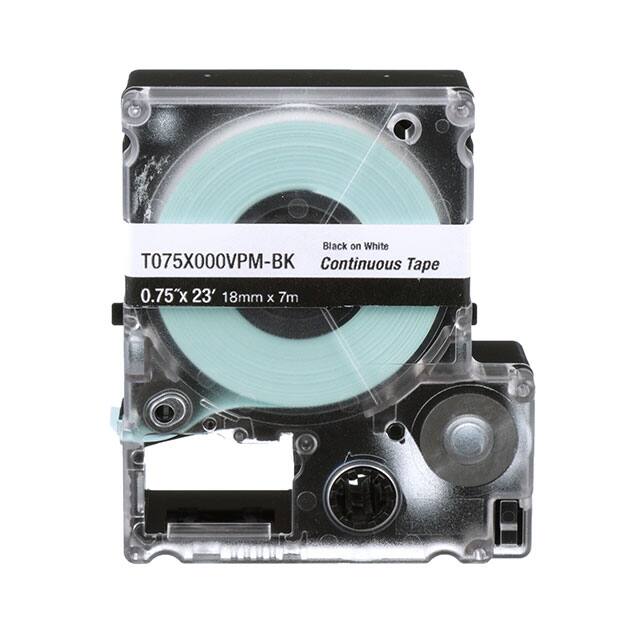 T075X000VPM-BK MP CASSETTE, CONTINUOUS TAPE, VI