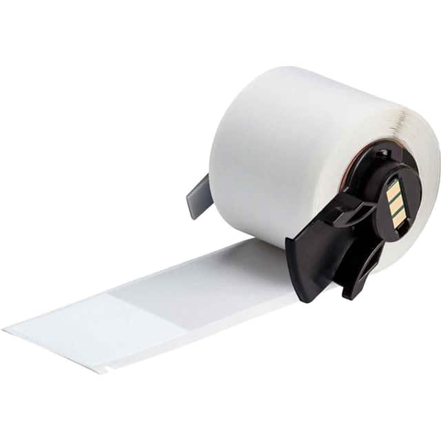PTL-34-427 LABEL 6"H X 1.5"W WH/CLR 1=50PCS