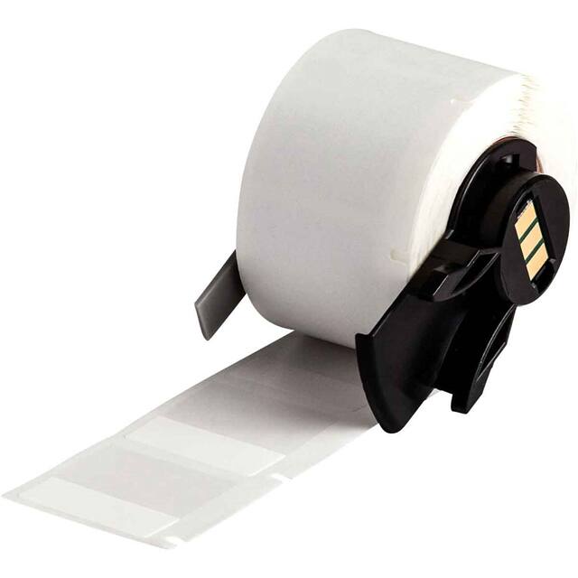 PTL-19-427 LABEL 1" H X 1"W WH/CLR 1=250PCS