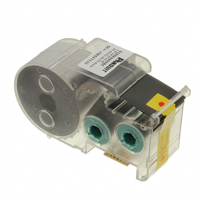 S100X400VAC LABEL SELF LAMINATING 1"X4" WHT