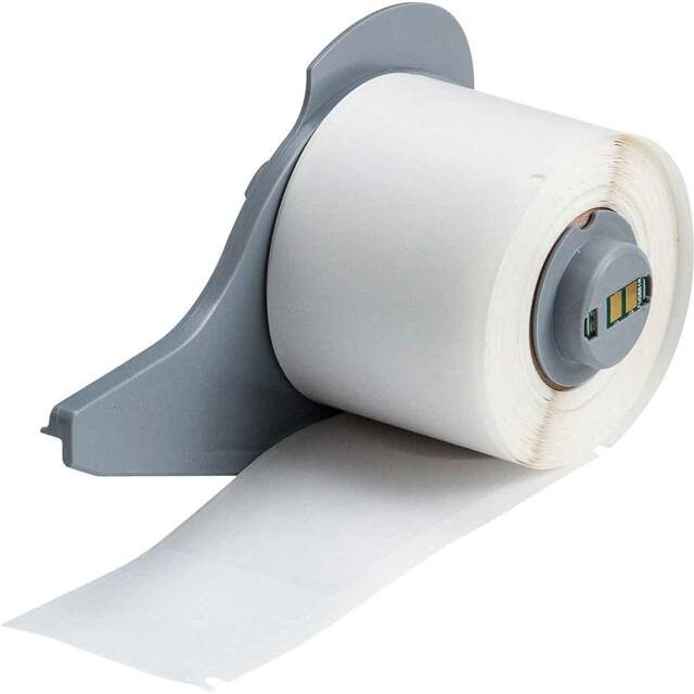 M71-109-427 LABEL 4" HX1.5"W CLR/WH 1=100PCS