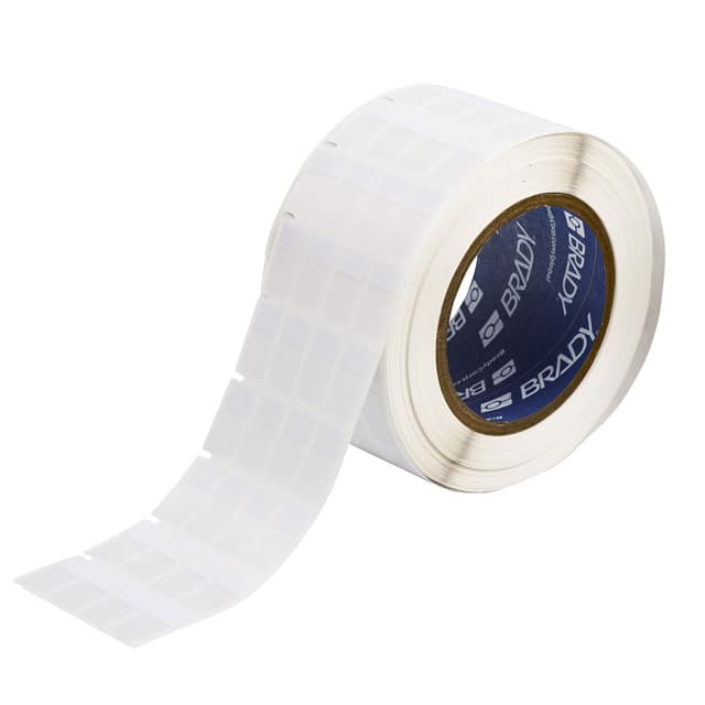 THT-113-427-5 LABEL 1"HX0.5"W CLR/WH 1=5000PCS