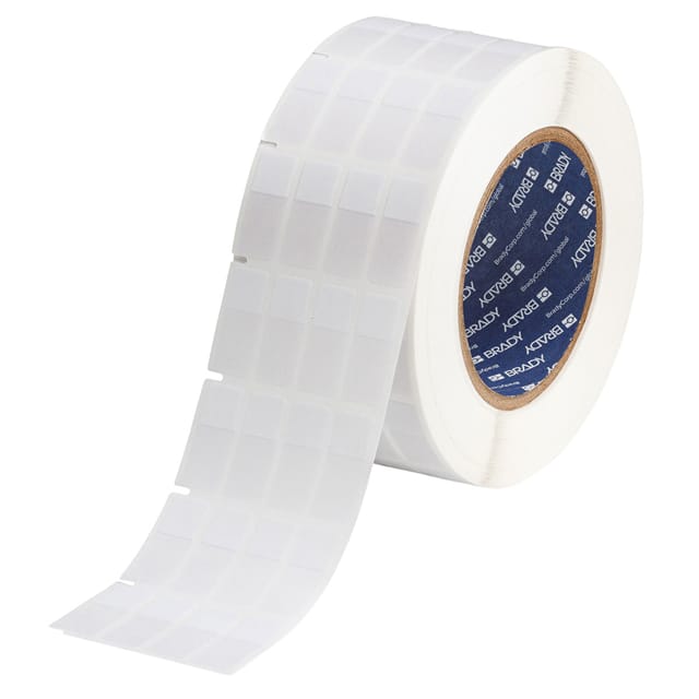 THT-114-427-5 LABEL 1.25"HX0.5"W WHT 1=5000PCS