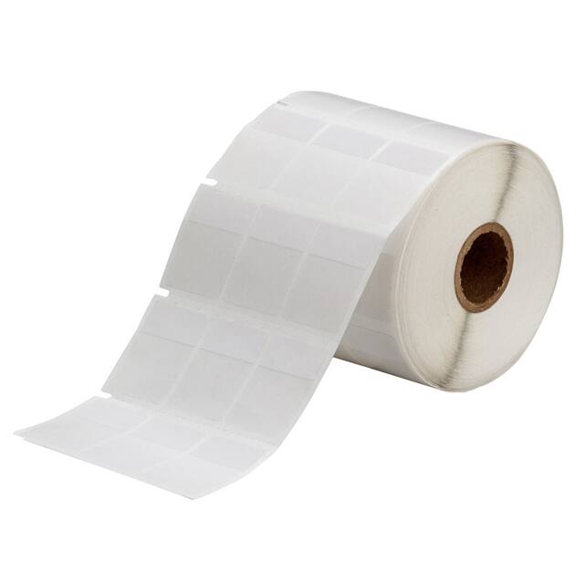 THT-9-427-2.5-SC LABEL 1.437" HX1"W WHT 1=2500PCS