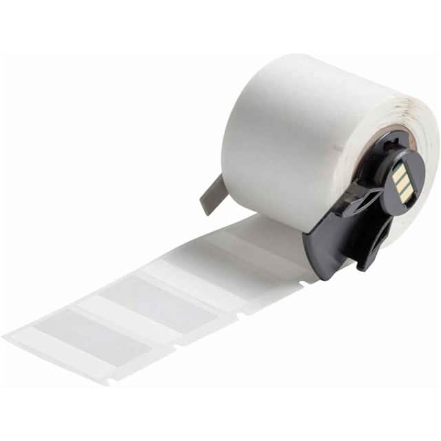 PTL-104-427 LABEL 1"HX1.5" W WH/CLR 1=250PCS