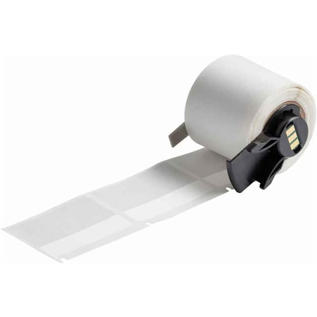 PTL-107-427 LABEL 1.5"HX2" W WH/CLR 1=100PCS