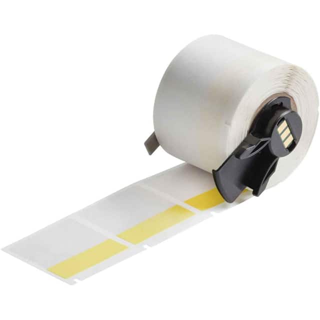 PTL-32-427-YL LABEL 1.5"HX1.5"W Y/CLR 1=250PCS