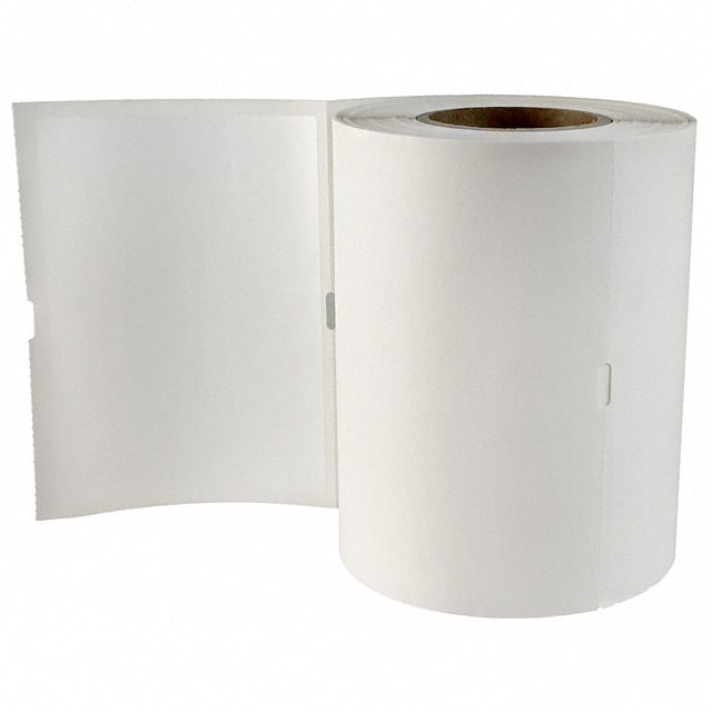0817125 LABEL STANDARD 3.94" X 2.87" WHT