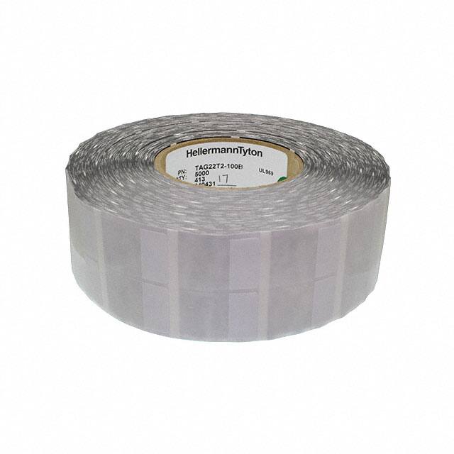 TAG22T2-100B LABEL SELF LAMINATNG 1X1.43" WHT