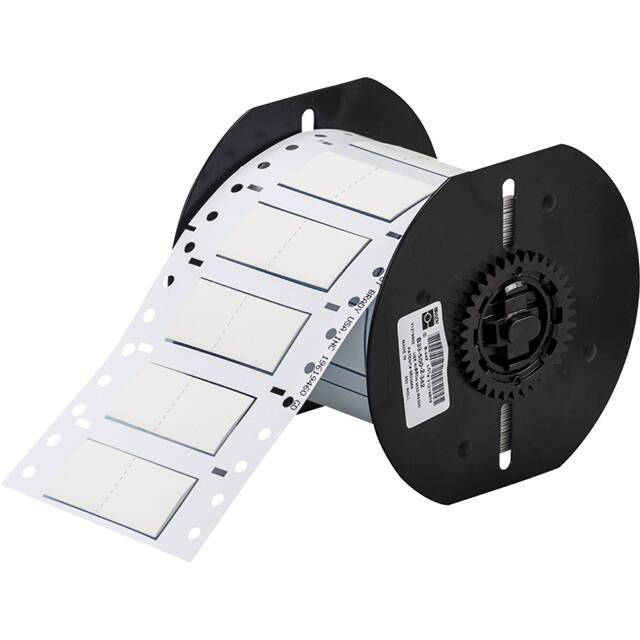 B33-500-2-342-2 B33,B342,WHITE,0.8" X 2" 2UP,FIT