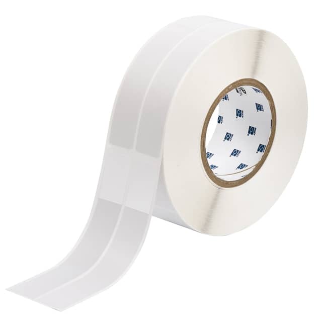THT-81-427-1 LABEL 6" HX1"W CLR/WHT 1=1000PCS