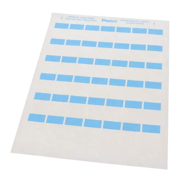 S100X150YBJ LABEL SELF LAMINATING BLU 42/SHT