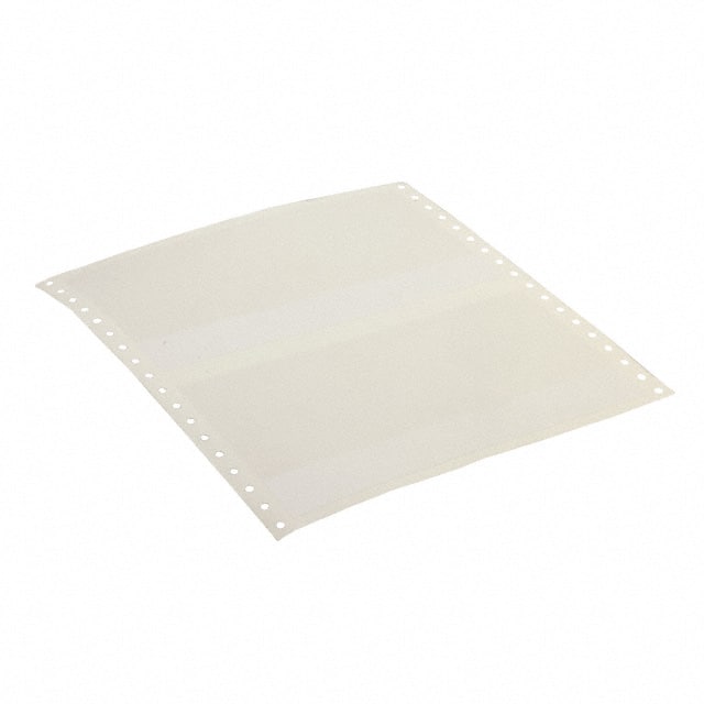 S100X400VADY LABEL SELF LAMINATING 1"X4" WHT