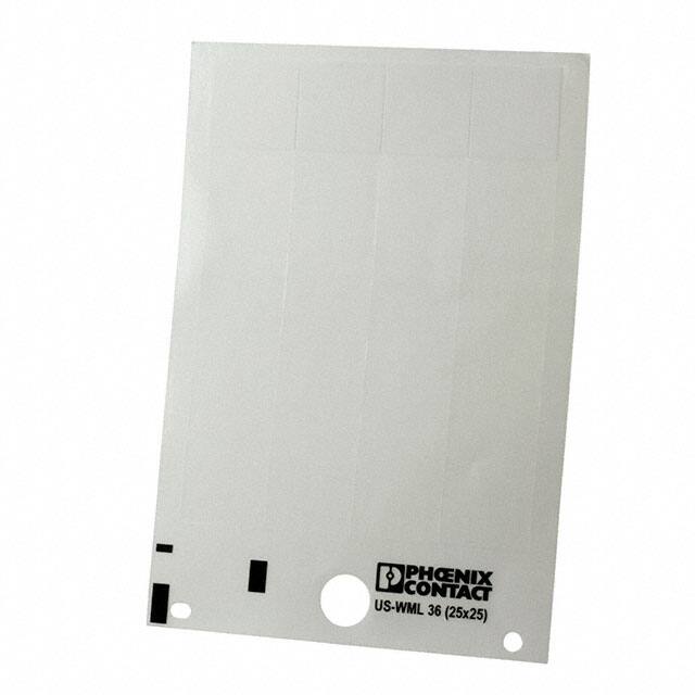 0800474 LABEL STANDARD 1" X 1" WHT
