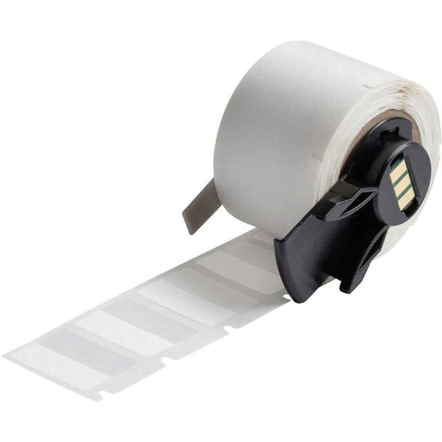 PTL-96-427 LABEL 0.75"HX1"W WH/CLR 1=250PCS