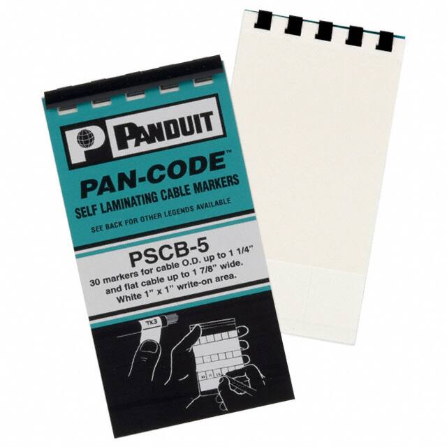 PSCB-5Y LABEL SELF LAMINATING WHITE 10PK