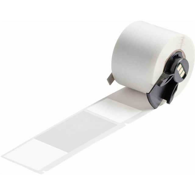 PTL-109-427 LABEL 4"HX1.5" W WH/CLR 1=100PCS
