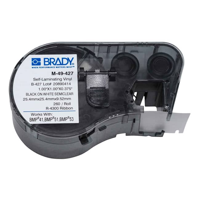 M-49-427 LABEL 1" H X 0.375" W 1=260PCS