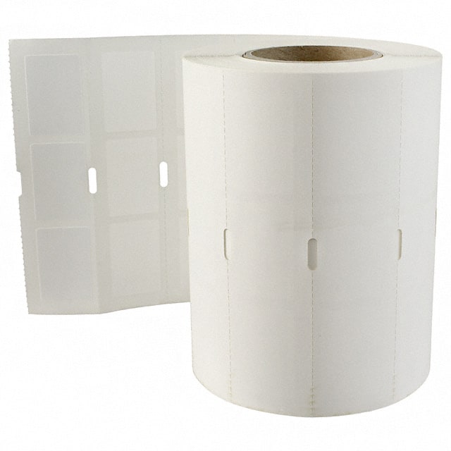 0816922 LABEL STANDARD 1.18" X 0.79" WHT
