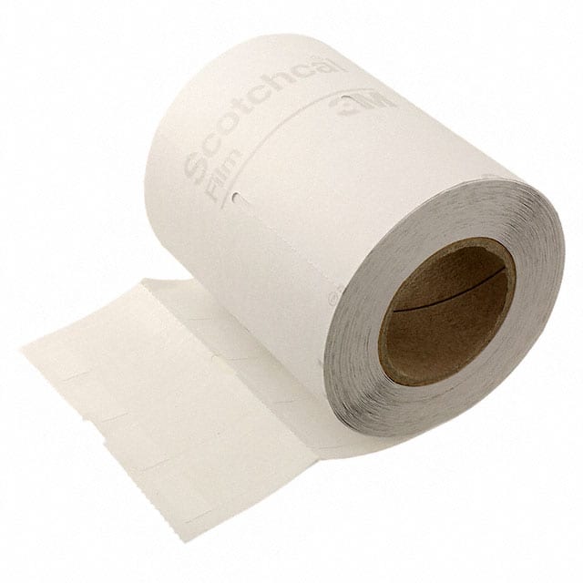 0828444 LABEL STANDARD 1.38" X 0.67" WHT