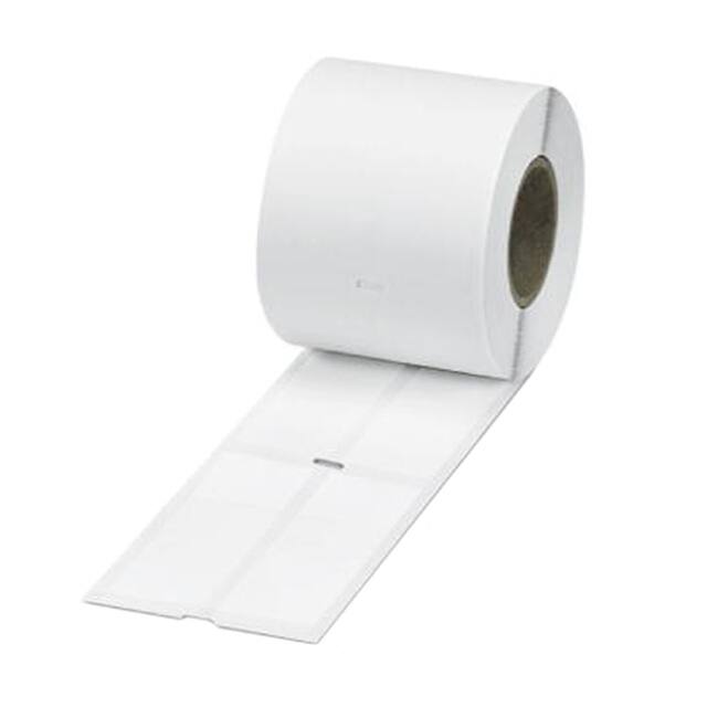 0828457 LABEL STANDARD 3.66" X 1.22" WHT