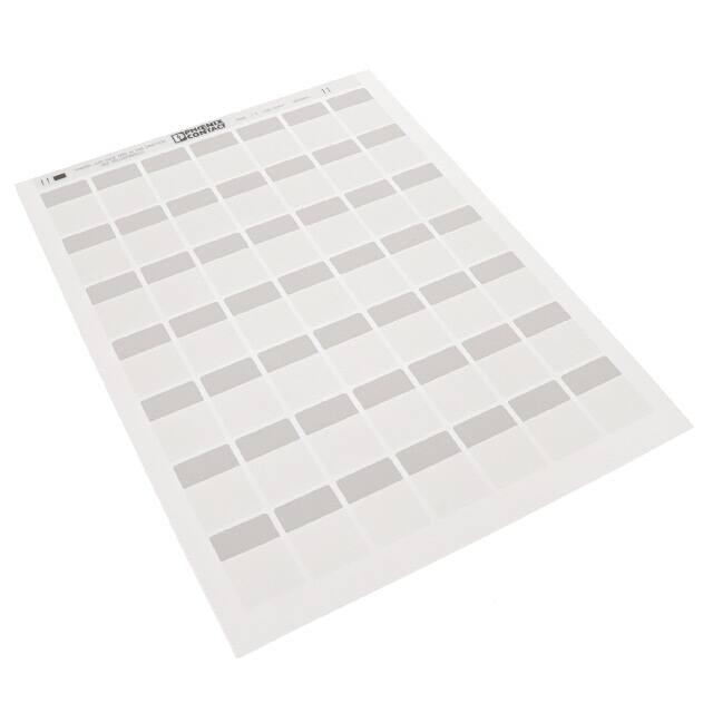 0830691 LABEL STAND 0.98"X1.25" WHT 49PC