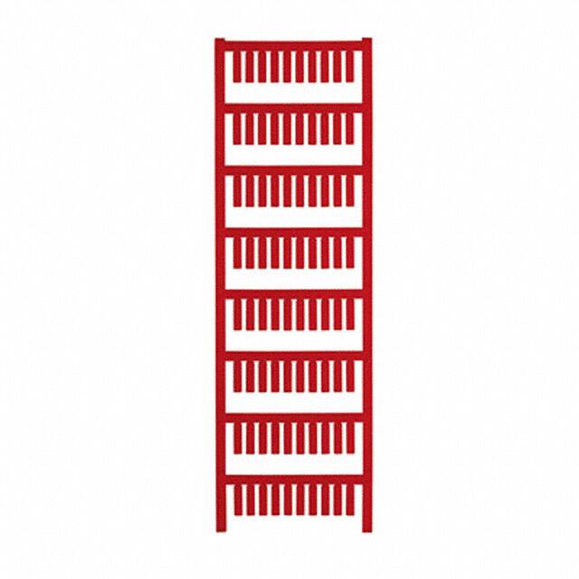 1609981686 LABEL STANDARD 0.16" X 0.59" RED