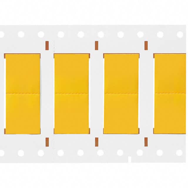 1962010000 LABEL HEAT SHRINKABL 0.83X1" YLW